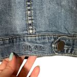 Kut From The Kloth Blue Cotton Blend Button Down Denim Jean Jacket Women Sz XS Photo 8