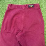 Rocky Mountain vintage maroon  Jeans with buffalo nickel crossover fly, size 25 Photo 2