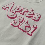 Gildan Après Ski White/Pink Sweatshirt Photo 2