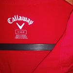 Callaway  S Red Sport Shirt Golf Top Photo 1