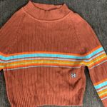 Vintage Y2K Silvertab Striped Crop Sweater Size M Size M Photo 1