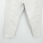 Anthropologie Pilcro Womens Raw Hem High Rise The Borrowed Boyfriend Jeans 30 White Photo 3