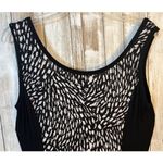 Milano Black White Abstract Print Maxi Dress Photo 8