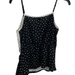 Paper Crane Stripe Dot Black and White Cami Wrap Size Small Photo 1