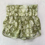 Free People Movement Sz M The Way Home Running Short Sage Tie Dye Green-flawed Photo 0