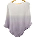 Barefoot Dreams  CozyChic Ultra Lite Breeze Poncho Ombre‎ Soft Violet Photo 0