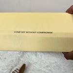 Cosy Island Brown Striped Block Heel Sandals with padded foot bed Tan Size 7.5 Photo 10