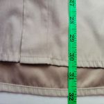 Brandini Beige Long Sleeve‎ Soft Comfort Dress Professional Button Up Shirt Photo 4