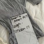 EXPRESS  Women’s Small Faux Wrap Cropped Jumpsuit Linen Blend Photo 5