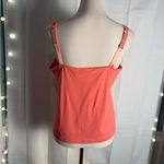 Chico's  Orange Sleeveless Fitted Tank Top Photo 1