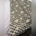 Urban Outfitters  Brown Checkered Floral Maxi Dress Photo 7