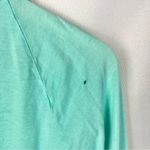 Splendid  Turquoise Blue Ultra Lightweight Drape Front Cardigan Sweater S Photo 3
