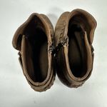 Limelight Jenelle Brown Braided Ankle Boots - Women’s Size 9 Boho Western Bootie Photo 4