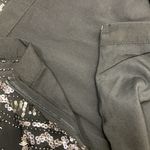 Francesca's Francesca’s Alya Beaded Tribal Print Black Skirt Size Large Photo 4