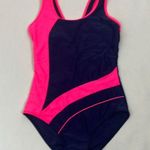 Hot Pink and Navy Blue One Photo 0