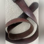 Women’s Milo’s Genuine Italian Leather Belt vintage Brown Photo 1