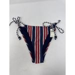 Aerie Brand New Women's Size Medium Red Blue Sun Bum Bikini Bottom Photo 1