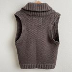 Abercrombie & Fitch Vintage Bella Swan Vibes Brown Sleeveless Sweater Vest Photo 8
