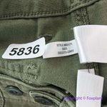 Madewell NEW  Relaxed Military Shorts, size 25‎ Photo 13