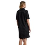 Ralph Lauren NWT Lauren Denim Shirt Dress Dark Navy Jones Street Wash Size M Photo 3