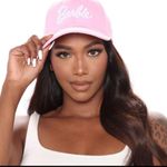 NWT Women’s Barbie Pink Sexy Cap Hat hot Pink Vintage Photo 5
