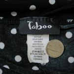 Taboo Vintage 90s  Black & White Polka Dot Dress Photo 7