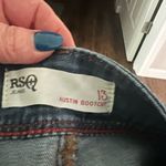 RSQ Blue Flare Wide Leg Jeans Photo 2