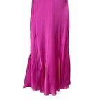 LRL Lauren Ralph Lauren Garden Party Silk Slip Dress Pink Size 12 Photo 3
