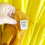 Staud Puff Sleeve Tiered Meadow Colorblock Maxi Dress in Sun Beach Medium Yellow Photo 7