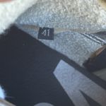 P448  Palm High Top Sneakers | White & Gold | 41 EU / 10-10.5 US Photo 14