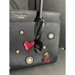 Kate Spade Rodan & Fields Cameron Large Purse Bedazzled Pop Cherry Lips NEW Photo 1