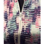 Sofibella Small Zip Front Golf Top Jacket Athletic Wear Tennis UV VNC Print Photo 3