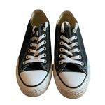 Converse Chuck Taylor Low Top Sneakers Black White Size 7.5 Photo 0