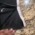 Nike Vintage  Track Pants Black White Side Stripe Athletic Joggers Women Large Photo 6