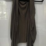 Forever 21  Women’s F21 Hunter Green Cardigan Short Sleeve Drapey Cover Up Sz M Photo 0