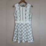 Endless Rose  Lt Blue White Lace Paris Peaches Mini Dress size Large $150 Photo 1