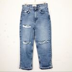 Free People Very Distressed Ankle Jeans Photo 11