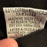 Velvet Tees Velvet Womens Black Tie Front Open-Front Short-line Top Sz M Photo 4