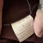 MAISON HOTEL Paula Pant In Brick Brown Size Large NWT Photo 3