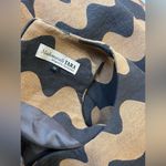 Tara Jarmon Black and Tan Wave Pattern Midi Dress Size 38 Photo 8