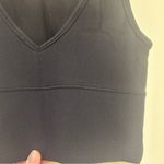 Lululemon  Power Pivot Black Reversible V Neck Ribbed Tank Top Black XXXS Photo 5