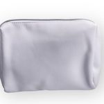 new Naked & Thriving 𒀭 Ltd Ed Zip Vegan Leather Travel Case Bag 𒀭White 𒀭 White Photo 4