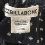 Billabong  Black and White Tassel Tie Blouse Photo 10