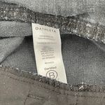 Athleta  Cabo Shorts Size 16 100% Linen Washed Out Black Pull On Summer Casual Photo 10