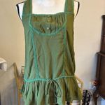 Gibson Green Peasant Tunic Top Photo 0
