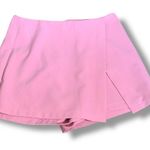 idem Ditto  Pink Wrap Skort High Waist Preppy Tennis Mini Skirt Athletic Large Photo 7