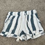 Ocean Drive Womens striped cotton beach shop shorts  size small Photo 0