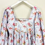 Love Shack Fancy Eaton Dress Lavender Moon Floral Mini Revolve Size 4 NWT Photo 3