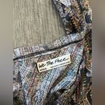 Free People  Multicolor Paisley V-Neck Tank Top Photo 7