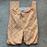Urban Outfitters  orange gingham pants Photo 0